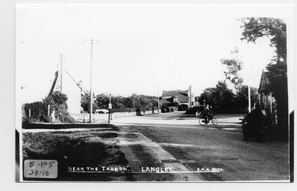 Near the Langley Tavern